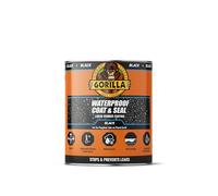 Gorilla Glue Waterproof Coat & Seal Liquid Rubber Coating Black 473Ml 114563