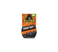 Gorilla Anti-Slip Tread Tape (50.8mm x 3.04M) Black - 3 Pack - Heavy Duty Traction Tape for Safe Steps and Ramps