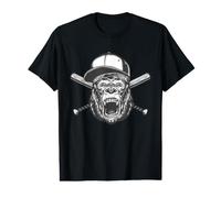 Gorilla Baseball Player - Gorilla in Baseball Cap - Gorilla Value Graphic T-Shirt