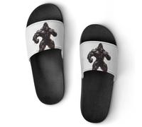 Gorilla Beast Bodybuilding Men's Slide Sandal Non Slip Shower Shoes Bathroom Slippers for Pool Beach 36 (230mm)