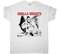 Gorilla Biscuits Gorilla Biscuits Punk Rock Youth of Today White T-Shirt White 3XL