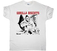 Gorilla Biscuits Gorilla Biscuits Punk Rock Youth of Today White Tshirt(X-Large)