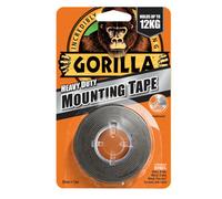 GORILLA GLUE 3044201 1.5 m Heavy Duty Mounting Tape - Black