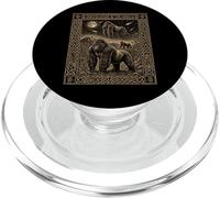 Gorilla Constellation Tarot Card Gothic Celestial PopSockets PopGrip for MagSafe