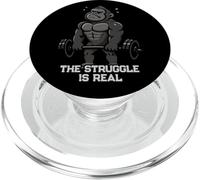 Gorilla Deadlift Gymrats Struggle Is Real Lifting Men Women PopSockets PopGrip for MagSafe