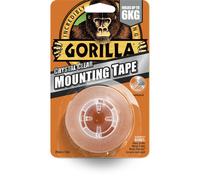 Gorilla Double Sided Mounting Tape Clear 1.5m, Pack of 1