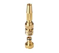 GORILLA EASY CONNECT Garden Hose Quick Connect Spray Nozzle. ¾ Inch GHT Solid Brass