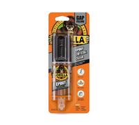 Gorilla Epoxy Syringe 25ml - 3 Pack - Strong, Durable, Fast-Setting Adhesive for Metal, Wood & More
