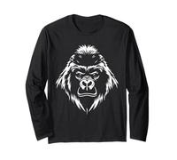 Gorilla Face Long Sleeve T-Shirt