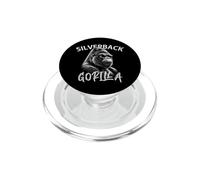 Gorilla Face Monkey Angry Growling Scary Silverback Gorilla PopSockets PopGrip for MagSafe