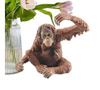 Gorilla Figure Toy - Gorilla Family Realistic Gorilla Figurine, PVC Jungle Animals Playset, Realistic Gorilla Toy For Kids & Adults &