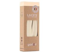 Gorilla - Flat and Wide Elastic Shoelaces for Adults and Children - Save Time, Goodbye Knots Hello Comfort - Ultra Resistant Self-Locking - 110 cm x 7 mm