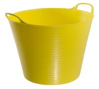 Red Gorilla Medium Flexible Tubs - Yellow - 26 litre