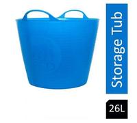 Red Gorilla Medium Flexible Tubs - Blue - 26 litre