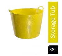 Gorilla Flexi Tub Yellow 38 Litre