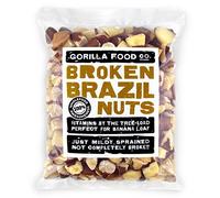 Gorilla Food Co. Broken Brazil Nuts - 400g | Raw | Shelled | Unsalted