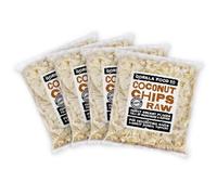 Gorilla Food Co. Coconut Chips Raw - 3.2kg (4 x 800g) | Unsweetened | High Fibre | GMO Free