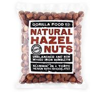 Gorilla Food Co. Hazelnuts - 400g | Whole | Raw | Unblanched