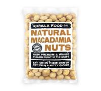 Gorilla Food Co. Macadamia Nuts - 200g | Whole | Raw | Unsalted | Style 1 Premium Grade
