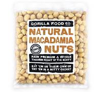 Gorilla Food Co. Macadamia Nuts - 800g | Whole | Raw | Unsalted | Style 1 Premium Grade