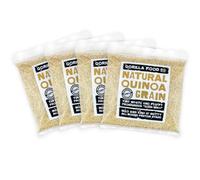 Gorilla Food Co. Natural Quinoa Grain | White | Raw | Source of Protein - 3.2kg (4 x 800g)