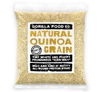 Gorilla Food Co. Natural Quinoa Grain | White | Raw | Source of Protein - 400g