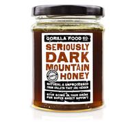 Gorilla Food Co. Seriously Dark Mountain Honey - 340g - Raw - Unprocessed