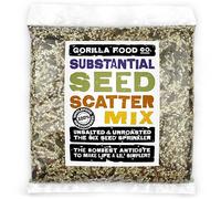 Gorilla Food Co. Substantial Seed Scatter Mix (Six Omega Seeds Mix) - 800g | Raw | High Protein | Resealable Pack