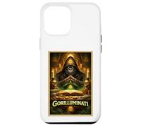 Gorilla Funny Ape Animal Secret Parody Society Art Poster Case for iPhone 12 Pro Max