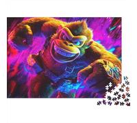 Gorilla Gaming Character 1000 Piece Puzzles for Adults with No Reflection Colourful Jigsaws As A Brain Training Puzzle for Wall Decoration And Gifts 52x38cm/1000pcs