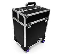 Gorilla GC-340B Trolley Cat Dog Pet Grooming Equipment Pull-Along Carry Case (Black) Equestrian Cleaning Box