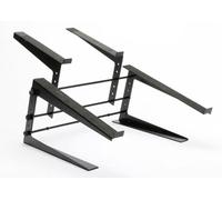 Gorilla GLPS-4 Portable Dual Laptop Controller DJ Studio Stand Adjustable Height for DJ Mixer, Sound Equipment, Workstation, Gaming & Home Use