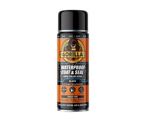 Gorilla Glue 115173 Waterproof Coat & Seal Spray Black 450Ml