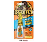 Gorilla Glue Gorilla Brush and Nozzle Super Glue 12g