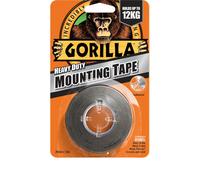 GORILLA GLUE 3044201 1.5 m Heavy Duty Mounting Tape - Black