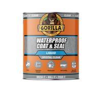 Gorilla Waterproof Coat & Seal Clear, 473ml - Weatherproof Liquid Sealant | Stops & Prevents Leaks | For Roof Tiles, Brick, Wood, Metal, Concrete, Stone, Rubber, Plastics*