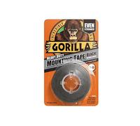 Gorilla Glue Heavy-Duty Mounting Tape Multi Colour (Black, 25.4mm X 1.52M)