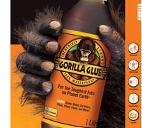 Gorilla Glue Strong Waterproof Glue 1 Litre Multi Purpose Adhesive Epoxy Bonding