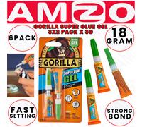 Gorilla Glue GRGSGG23 Gorilla Super Glue Gel 3g Pack of 2