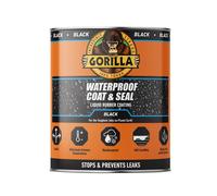 Gorilla Glue Waterproof Coat & Seal Liquid Rubber Coating Black 946Ml 114558