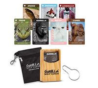 Gorilla Golf Cards with Hang Bag (Black) : The On-Course Golf Betting Game