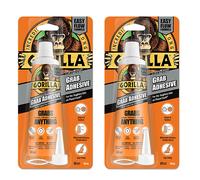 Gorilla Grab Adhesive Heavy Duty - White - 80ml Tube (X2)