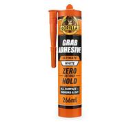 Gorilla Grab Adhesive Ultimate, 266ml - Our Fastest Grab, Instant Hold, Ultra-High Strength, 100% Waterproof, Withstands Extreme Temperatures, Gap Filling | Use On Metal, Wood, Granite, Brick, Stone