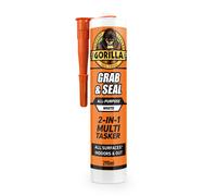 Gorilla Grab & Seal, 290ml - Two-in-One Waterproof Grab Adhesive & Sealant Hybrid | Bonds Skirting, Kitchens, Bathrooms, Windows & Doors | High Stre