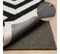 Gorilla Grip Felt and Natural Rubber Under Rug Pad, 1/4” Thick, 6x9 FT Protective Padding for Under Rugs, Cushioned Gripper Pads for Carpet Area Rugs, Runners, Hardwood Floors, Slip and Skid Resistant