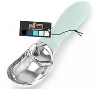 Gorilla Grip Heavy Duty Ice Cream Scoop with Comfortable Handle Professional Grade Scooper for Perfect Round Scoops Spoon Frozen Hard Gelato Sorbet