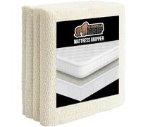 GORILLA GRIP Non Slip Mattress Gripper, Prevents Mattresses from Sliding and Holds Bed in Place, Pad Grips Beds, Sofa, Couch, Chair Cushions and Helps Keep Topper from Slipping, Easy Trim Pads Twin XL