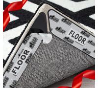 Gorilla Grip 8 Pack Rug Gripper Pads, Keep Area Rugs Corners from Curling and Bunching, Reusable Dual-Sided Flexible Sticky Pad, Grips Floor Underlayment, Hold Carpet in Place on Hardwood Floors