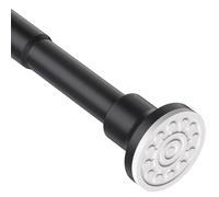 Gorilla Grip Shower Curtain Rail, No Drilling, Rust-Resistant, Extendable 74-195cm Telescopic Rod, Stainless Steel