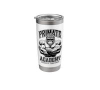 Gorilla Gym Funny Primate Academy Strength & Conditioning Stainless Steel Insulated Tumbler